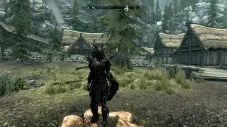 Skyrim - Full DAEDRIC Armor! (Female)