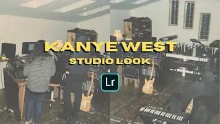 How to edit like KANYE WEST in his Studio Photos + Lightroom Preset