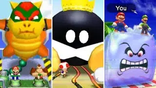 Evolution of 2-vs-2 Minigames in Mario Party (1998-2017)