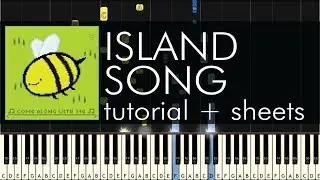 Adventure Time - Island Song (Come Along with Me) - Piano Tutorial + Sheets