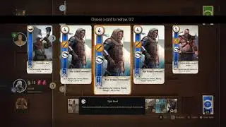 Witcher 3 Gwent: Beating High Stakes with the Northern Realms deck! (Hard Gwent difficulty)