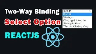 Two-way Binding state Select Option in ReactJS