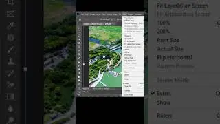 How to create a fake drone video easily using photoshop CC