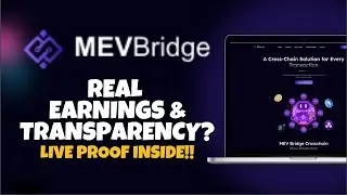 Real Earnings & Real Transparency! 📈⏰ How MEVBridge Changed the Game 🎯 LIVE Instant Withdrawal 💸