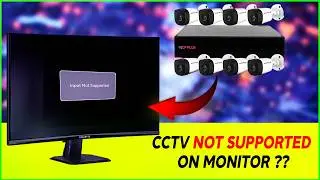 How to Fix 'Input Not Supported' Problem in CCTV Camera😍CCTV Monitor Not Supporting Problem