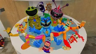 NEW TOILET HYPER DESTROY & ALL FNAF Security Breach animatronic   Boneworks VR!! Gravity