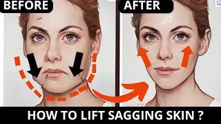 ANTI-AGING EXERCISES FOR SAGGING SKIN !| JOWLS, LAUGH LINES, FOREHEAD, FROWN LINES | LIFT CHEEKS