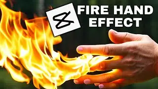 FIRE HAND EFFECT| Capcut VFX Editing Tutorial