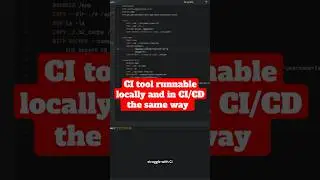 This CI tool runs locally and on your CI/CD the same way #cicd