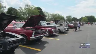 Community members show off their rides supporting the Harborcreek Fire Dept.