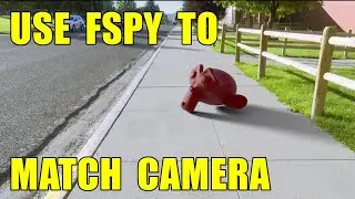 Fspy Camera Angle Match Blender Tutorial