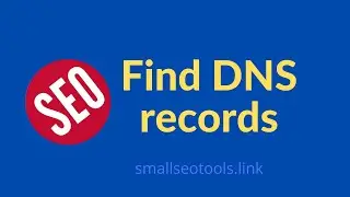 How to Find DNS Records | Smallseotools