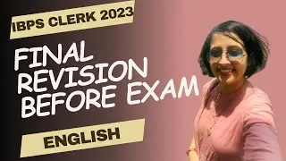 Most Expected English Paper | IBPS Clerk 2023| Best English Content| English by Anwesha