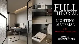 Lighting and Material Setup for Interior Visualizations | 3ds Max + Corona Renderer