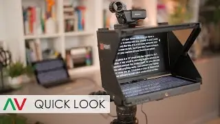 Fast, Collapsable Teleprompter - Zeeprompt - Quick Look