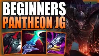 HOW TO PLAY PANTHEON JUNGLE FOR BEGINNERS SEASON 13 GUIDE! - Best Build/Runes - League of Legends