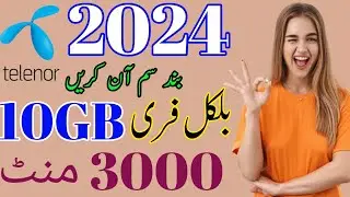 Telenor sim lagao offer|Telenor free internet 2024|Sim lagao offer telenor|Telenor new offers