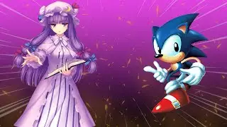 Giant Wing X Patchouli Knowledge's Theme (Sonic The Fighters X Touhou 6 Mashup)