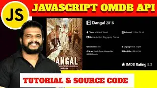 Ep96 - Javascript API IMDB Clone tutorial & Source code