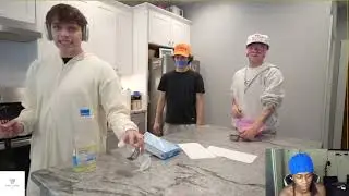 The Sturniolo Triplets Fighting While Baking Blind ! *Hilarious* Must Watch !