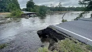 Downpours from offshore low-pressure system floods NC coastal areas