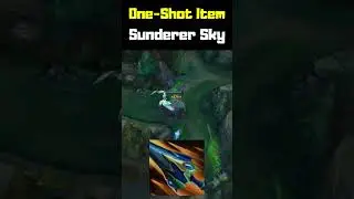 One-Shot Item Sunderer Sky - League of Legends #shorts