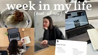 week in my life back at uni | productive vlog