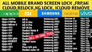 🔥Screen Lock,Mi Account, Samsung Frp, Flashing | How to Use Unlock tool | Unlock tool Full Detail