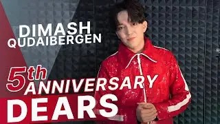 Dimash - Happy 5th anniversary, my Dears!