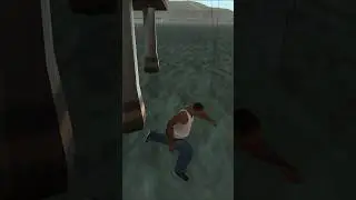 GTA protagonists falling in the water