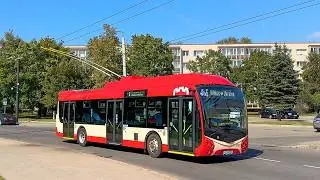 New Škoda 32Tr SOR trolleybuses in Vilnius, Lithuania 🇱🇹 | 2024