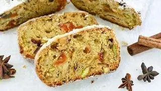 Рождественский кекс ☆ Немецкий штоллен ☆ Stollen