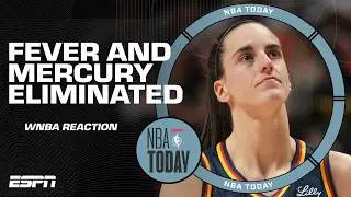 WNBA Playoff Recap 🏀 Caitlin Clark & Diana Taurasi both ELIMINATED | NBA Today