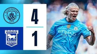 Highlights! Man City 4-1 Ipswich Town | Haaland Hatrick, De Bruyne Goal & Gundogan returns!