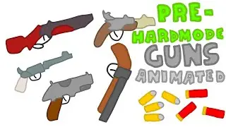 Pre-Hardmode Terraria Guns Animated (Terraria Animation)