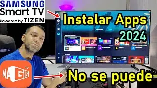 INSTALA APLICACIONES EN TELEVISORES SAMSUNG 2024 / MAGIS TV NO SE PUEDE