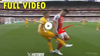 Declan Rice Red Card vs Brighton, Declan Rice Kicked the ball away, Arsenal vs Brighton Highlights