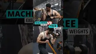 ❌😱 Machines vs Free Weights !! What’s Best For Beginners? #youtubeshorts #fitness