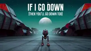 If I Go Down feat. Catey Shaw (Lyric Video) - Nigel Stanford