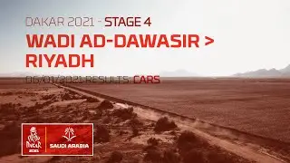 #Dakar2021 Stage 4 Results Cars SS4: WADI AD-DAWASIR - RIYADH Top 15 Progress Results  After Effects