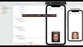 SwiftUI Custom TopBar - Picker In SwiftUI