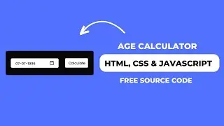 JavaScript Age Calculator