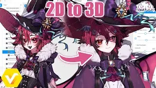 Sire VT ✨ | VTuber 3D Model〚 VRoid Timelapse 〛49