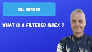 What is a filtered index ? | SQL server