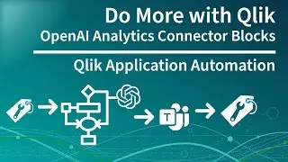 OpenAI Connector Blocks - Qlik Application Automation - Add Generative AI Insights to your Workflow