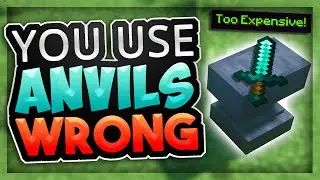 Minecraft Enchanting: You use Anvils WRONG :(