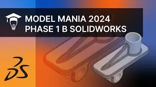 SOLIDWORKS Деталь с конкурса Model Mania 2024 Часть 1