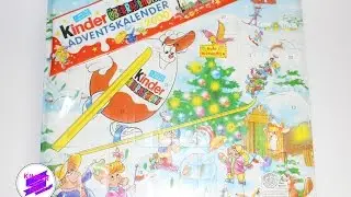 24 Киндер сюрприза! Киндер календарь 2000 года! kinder advent calendar 2000!