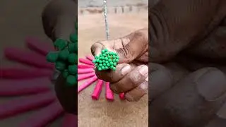 Matchstick Amazing Experiment 😱 Diwali Crackers Reaction #shorts