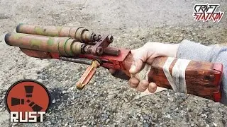 How to make a Double Barrel Shotgun from RUST DIY